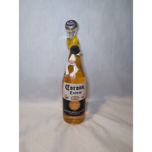 Vintage Corona Extra Stretched Twisted Cowboy On Neck Beer Bottle Mancave Bar